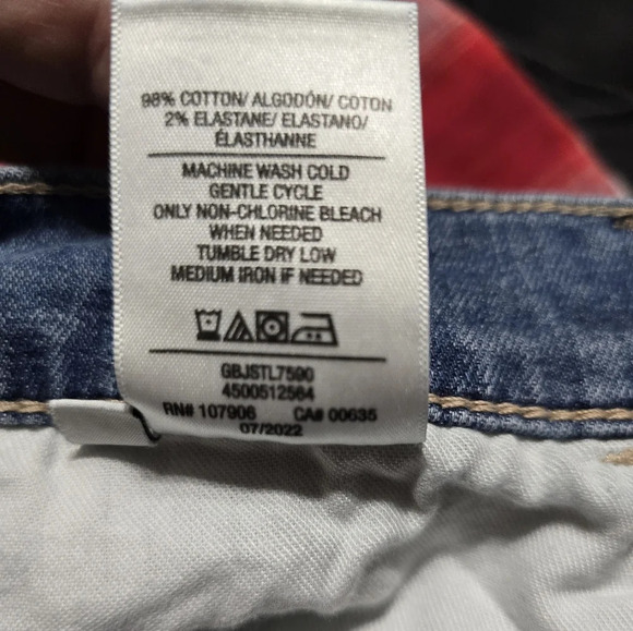 Hudson Kass Stella Straight Crop Light Wash Jeans, Frayed Hem, High Rise, EUC! - Picture 13 of 13